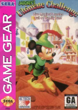 Обложка игры Mickey's Ultimate Challenge